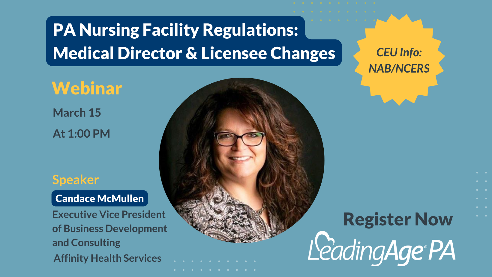 PA Nursing Facility Regulations Medical Director & Licensee Changes