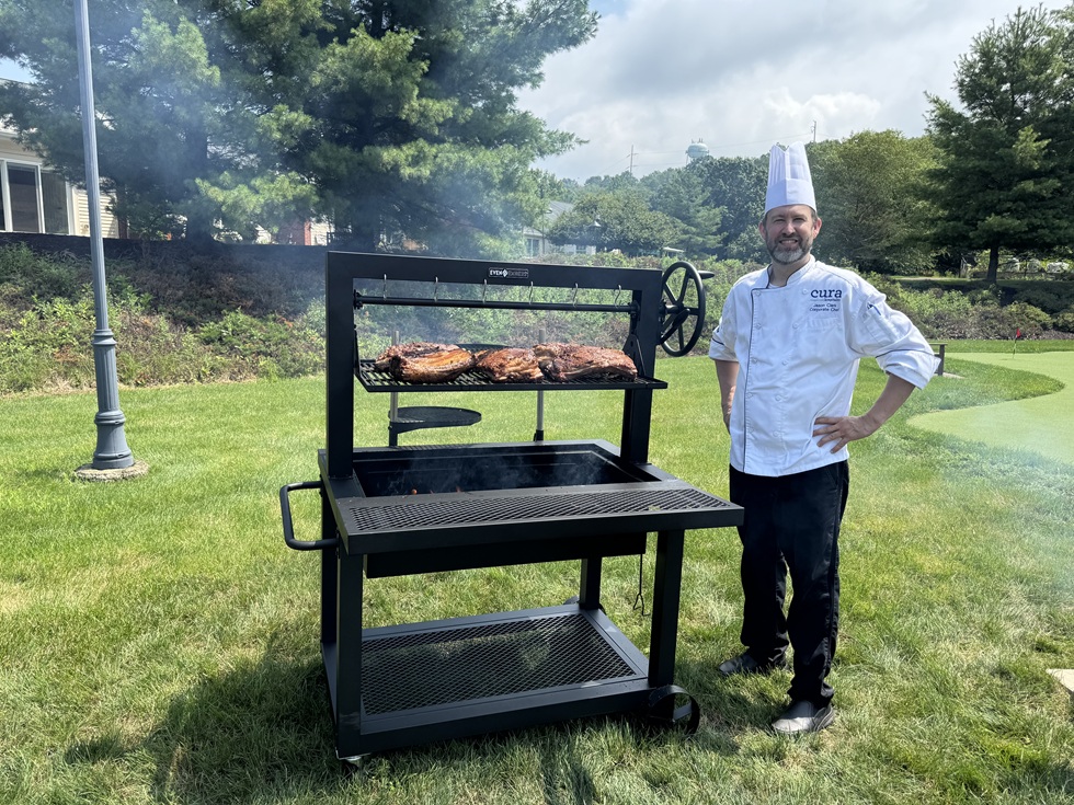 Chef with BBQ