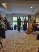 Representative Patty Kim, Chair of the Aging and Older Adult Services Committee, and LeadingAge PA’s Garry Pezzano and Marianne Lake spoke from the heart, words resonating with the audience as they celebrated older Pennsylvanians.