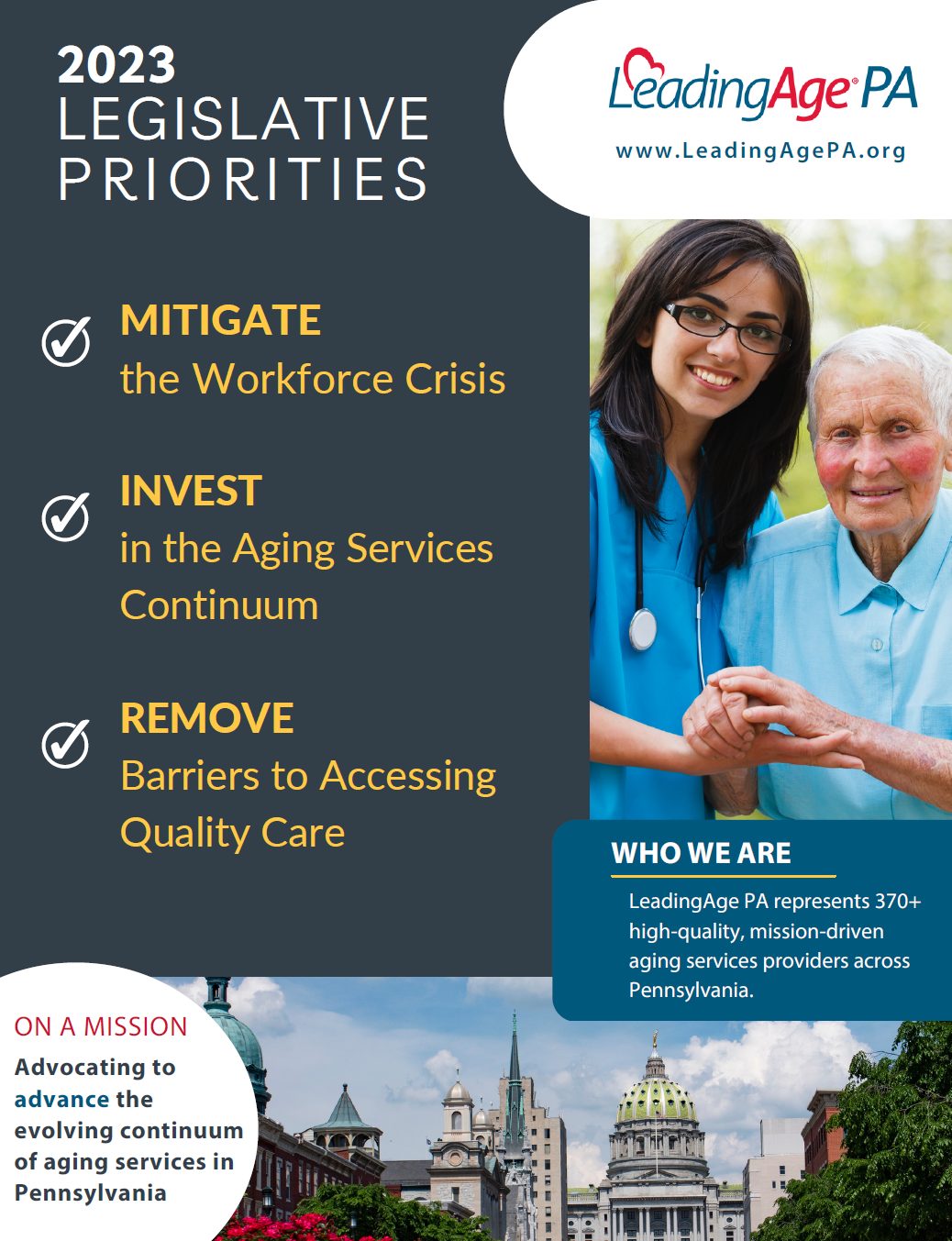 LeadingAge PA 2023 Legislative Priorities