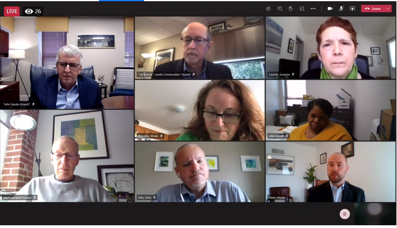 Image of Lancaster Editorial Board Zoom Call 2020