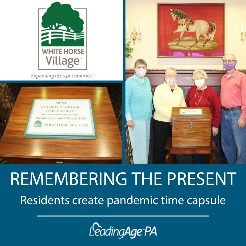 White Horse Village Remembers the Present Residents Create a Pandemic